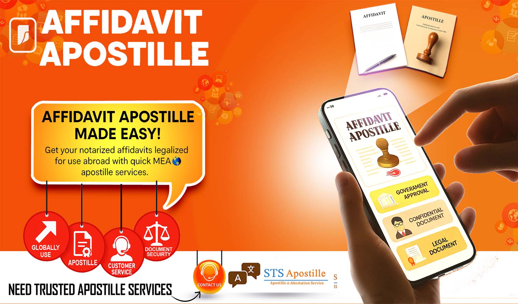 Affidavit Apostille Services India