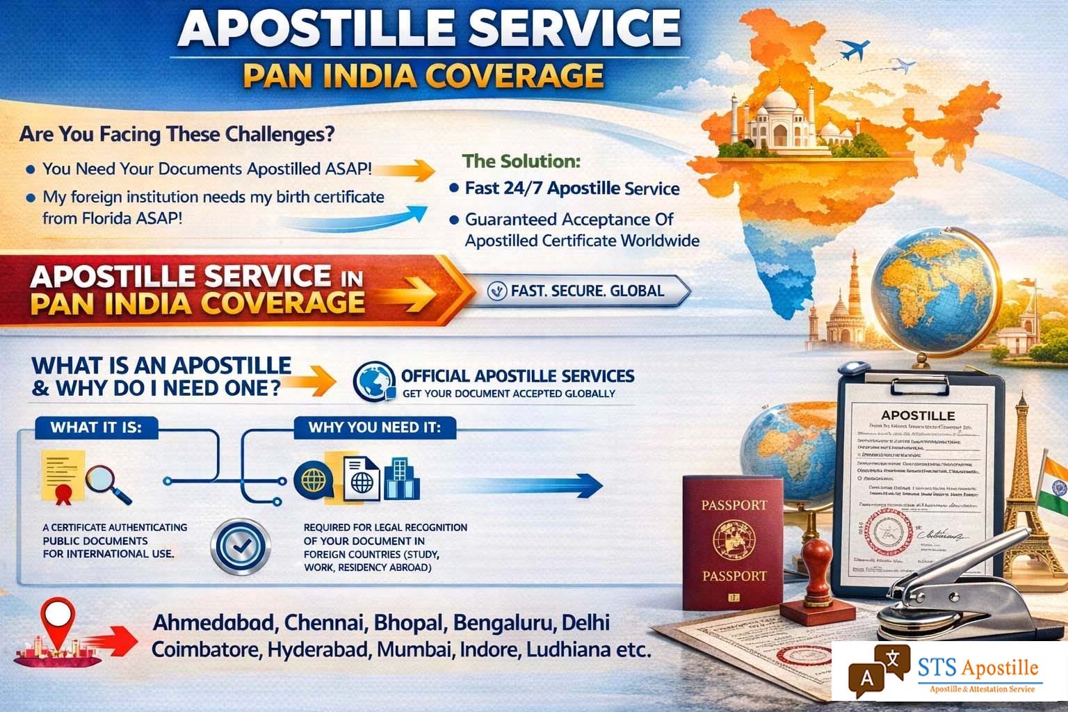 Apostille Service Coimbatore