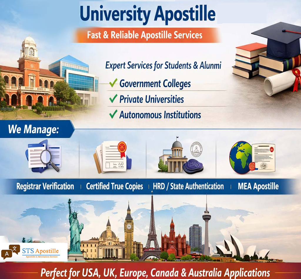 University Apostille in Mysore (Dedicated Micro Section)