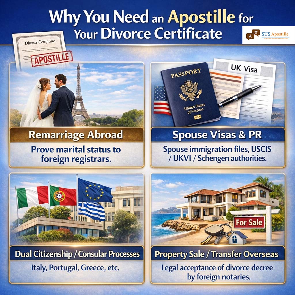 Why You Need an Apostille for Your Divorce Certificate
