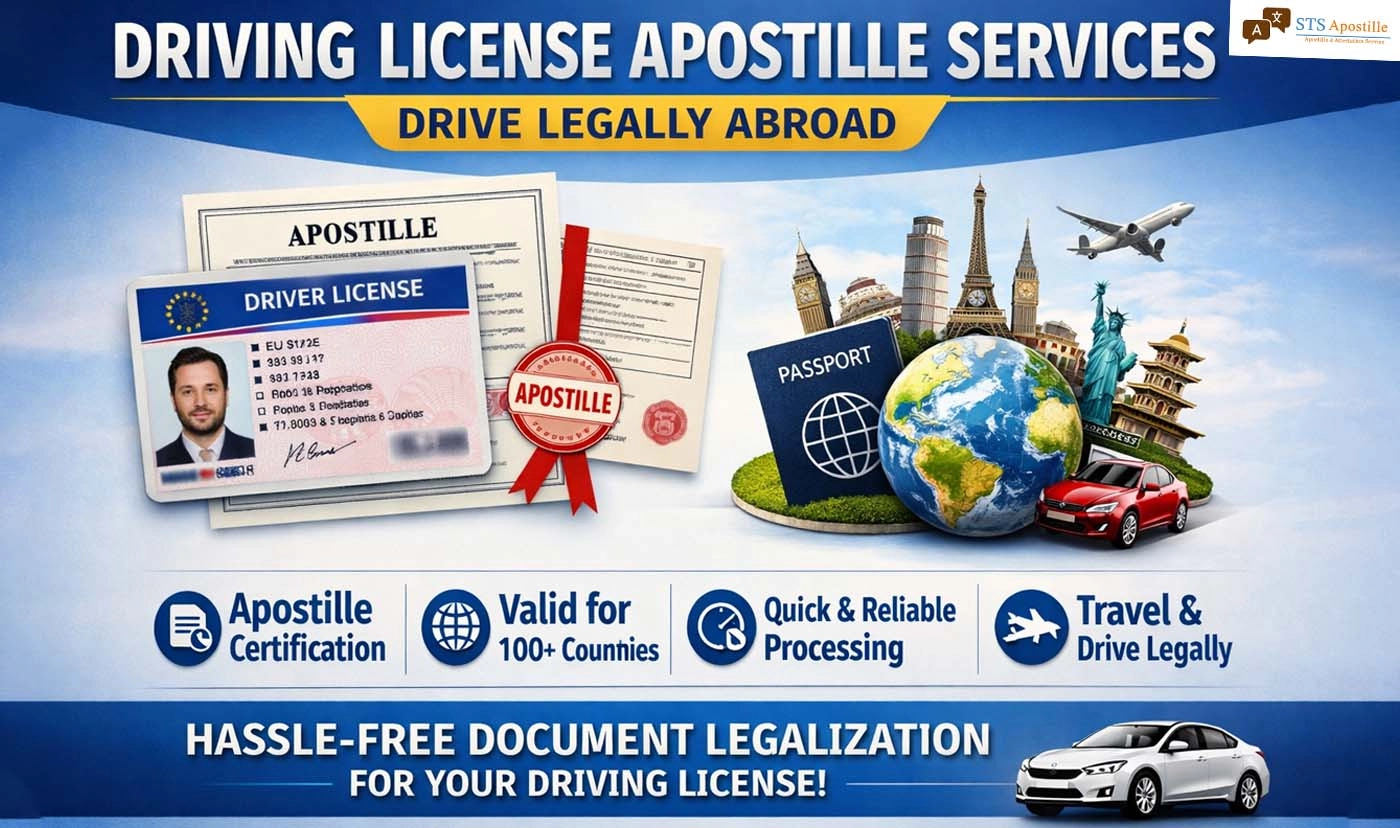 Driving License Apostille Services