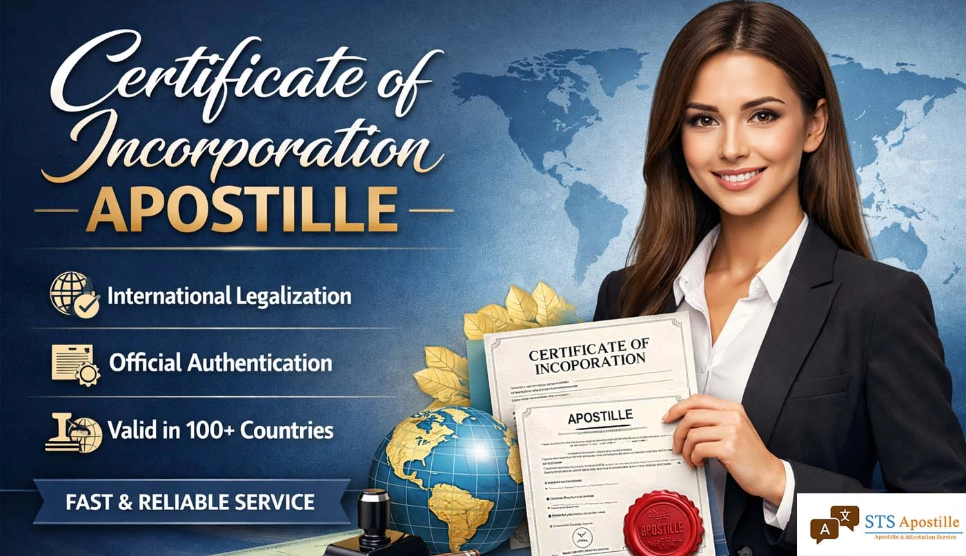 Certificate of Incorporation Apostille