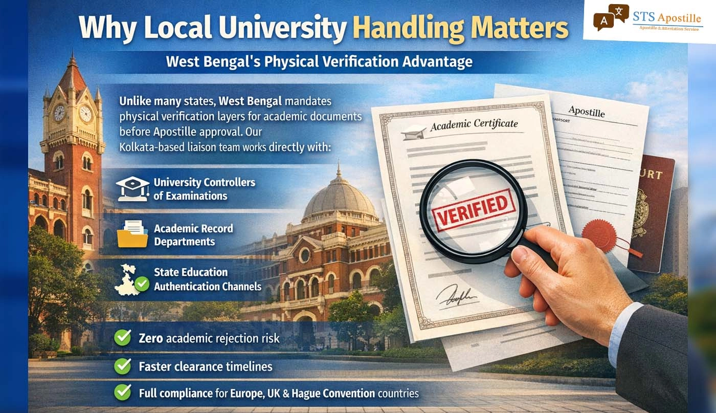 📍 Why Local University Handling Matters in Kolkata