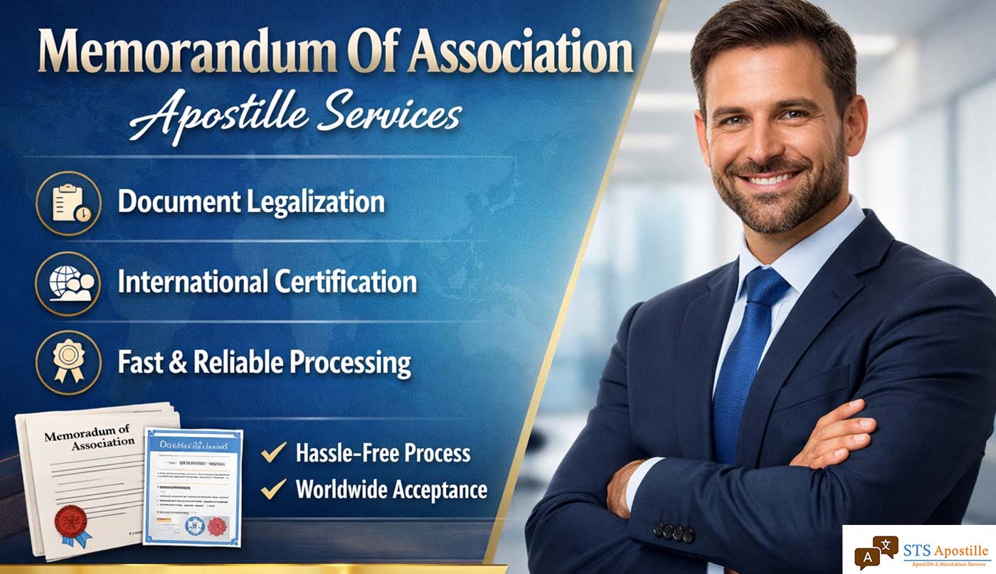 Memorandum Of Association Apostille Services