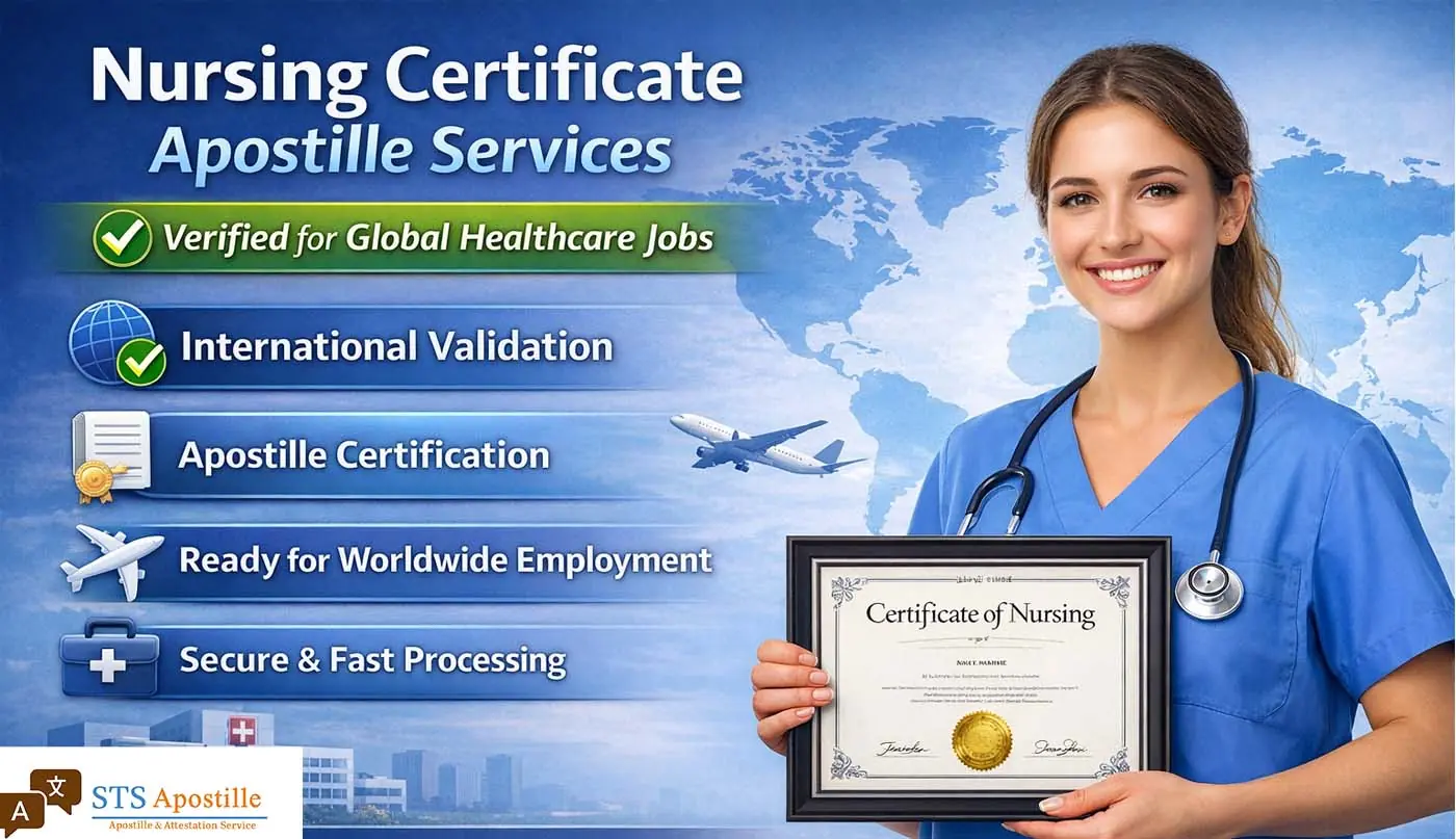 Nursing Certificate Apostille Services